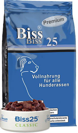 Hundefutter Biss25 Classic