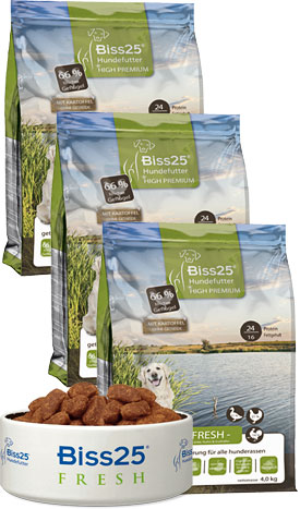 Hundefutter Biss25 Fresh